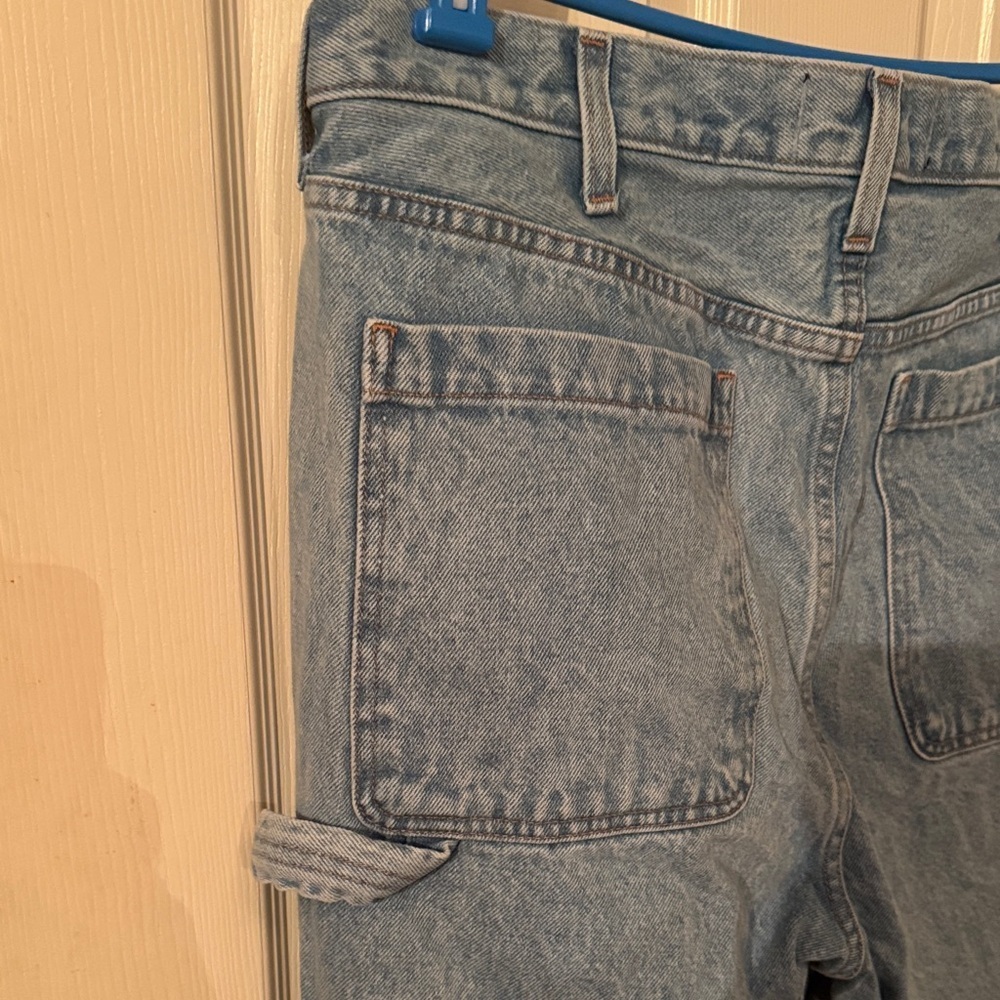 Abercrombie & Fitch Light Blue Rigid Denim Jeans 36x30 - Picture 6 of 6
